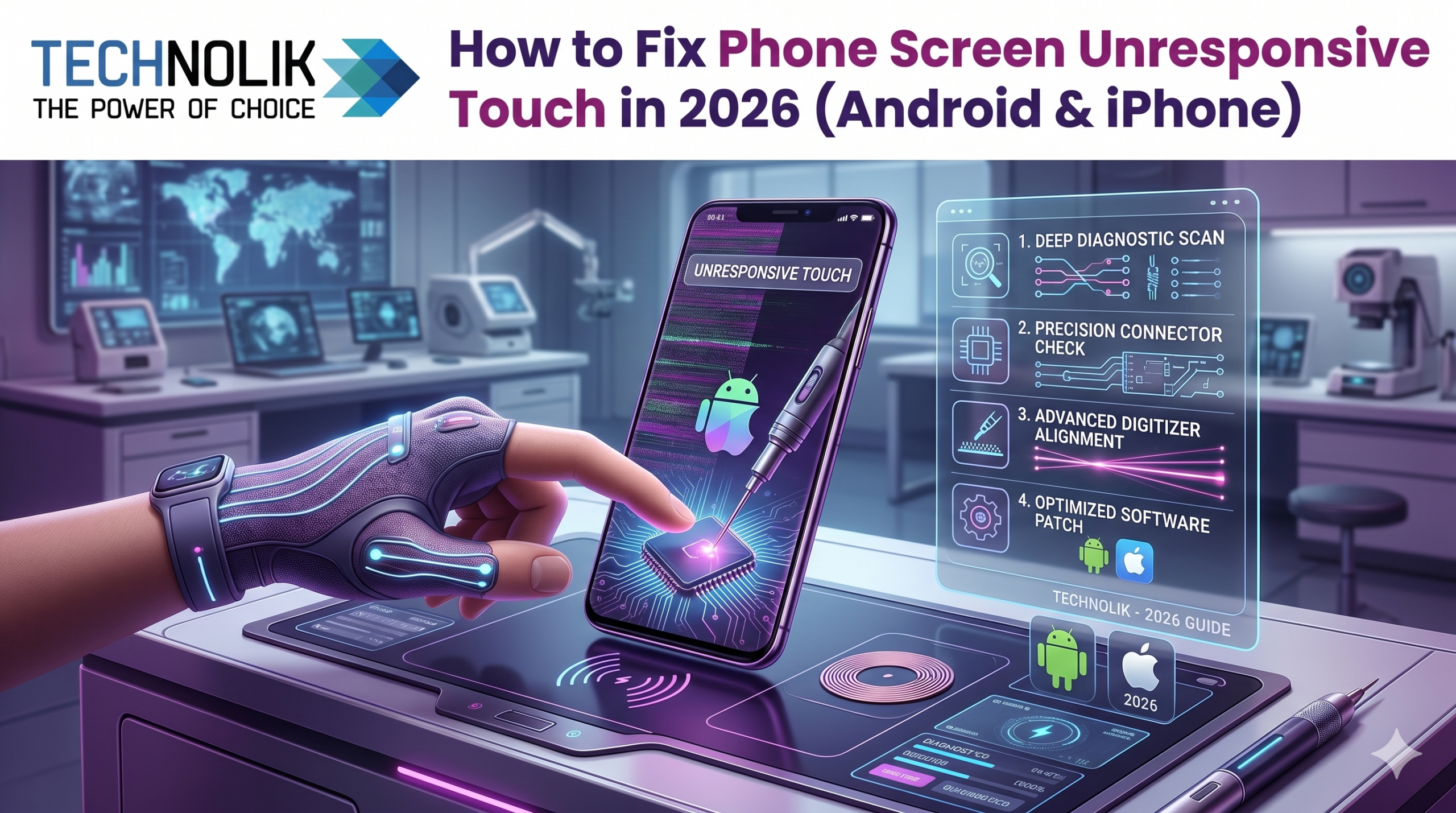 How to Fix Phone Screen Unresponsive Touch
