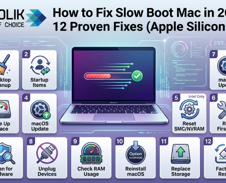 How to Fix Slow Boot Mac